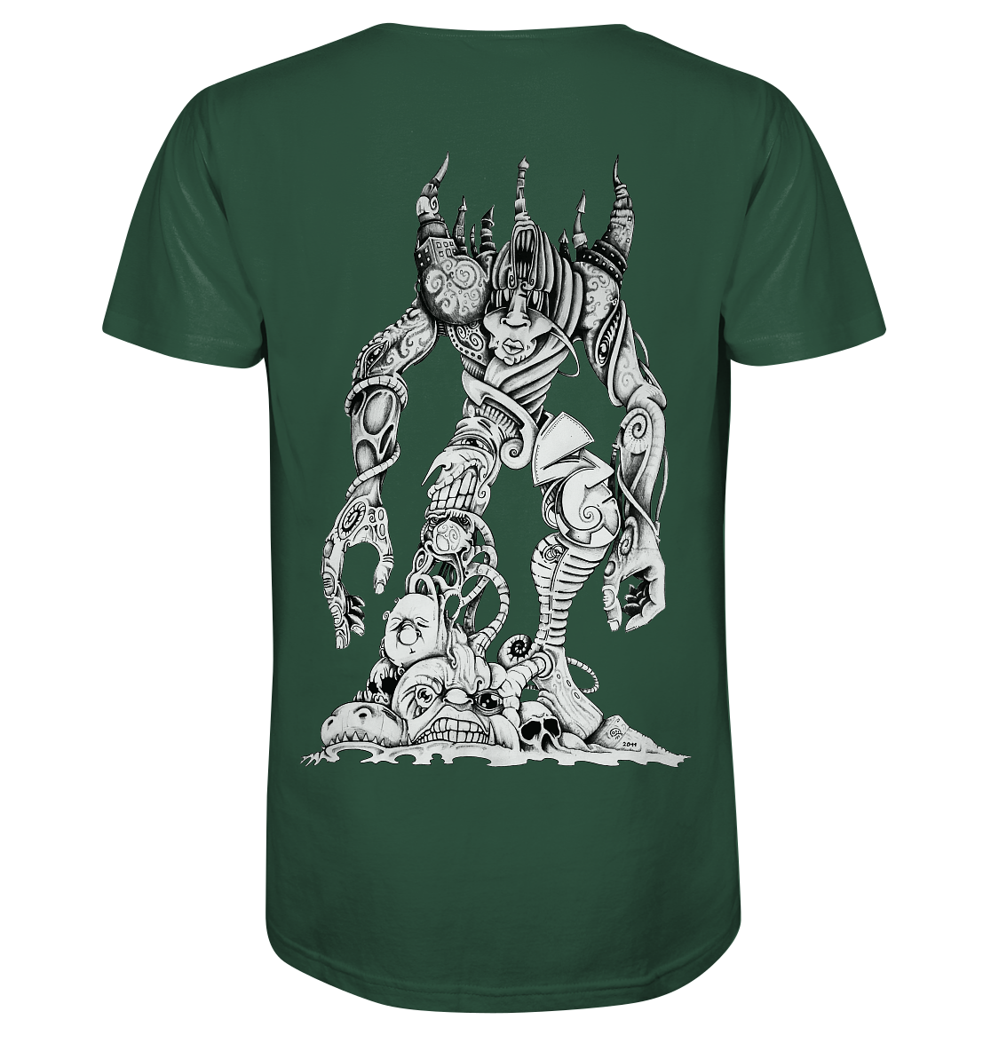 Faceo'Tron - Organic T-Shirt