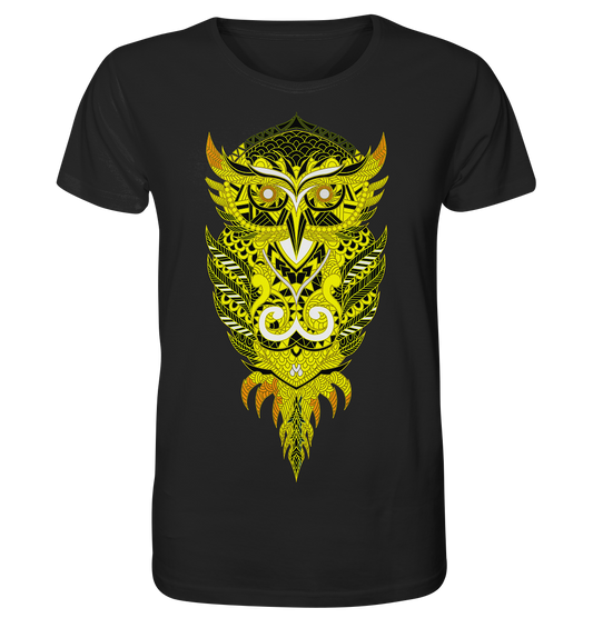Yellow Owl  - Organic T-Shirt
